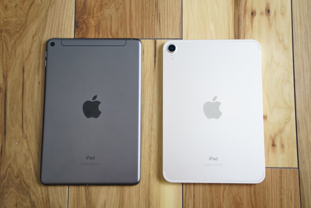 iPad mini 6は丸みを帯びた旧型より角張った形